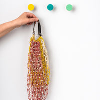 Priormade Birch & Brass Knob in Sea Blue