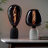 PRIORMADE Black Tinted Glass LED Filament Bulb