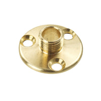 PRIORMADE Lamp Parts Back Plate - 10mm - Brass Lamp Parts