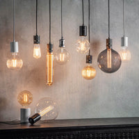 PRIORMADE Light Bulb Large Globe Bulb 'Amber Spiral' - 200cm (LED)