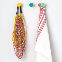 Priormade Birch & Brass Knobs in Bright Yellow