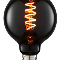Priormade Bulb Globe Filament Bulb - Smoked Glass Spiral (LED)