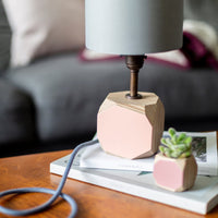 Priormade Geo Lamp Geo 100 Lamp in Charcoal
