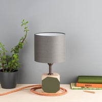 Priormade Geo Lamp Geo 100 Lamp in Olive