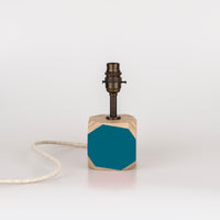 Priormade Geo Lamp Geo 100 Lamp in Petrol Blue