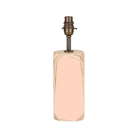 Priormade Geo Lamp Geo 200 Lamp in Blush Pink