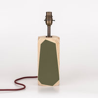 Priormade Geo Lamp Geo 200 Lamp in Olive Green