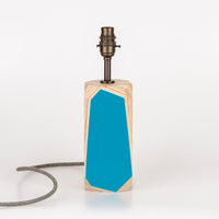 Priormade Geo Lamp Geo 200 Lamp in Peacock Blue