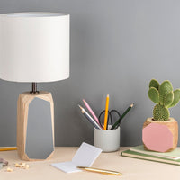 Priormade Geo Lamp Geo 200 Lamp in Peacock Blue