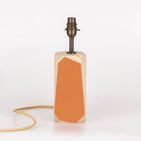 Priormade Geo Lamp Geo 200 Lamp in Rust Orange