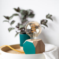 Priormade Geo Lamp Geo Filament Lamp in Mustard Yellow