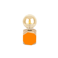 Priormade Geo Lamp Geo Filament Lamp in Orange