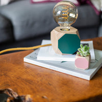 Priormade Geo Lamp Geo Filament Lamp in White