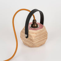 PRIORMADE Geo Pendant Lamp in Dusty Pink