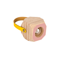 PRIORMADE Geo Pendant Lamp in Dusty Pink