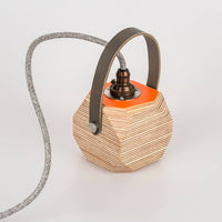 PRIORMADE Geo Pendant Lamp in Orange