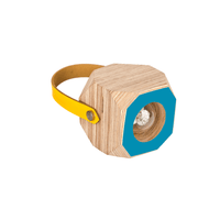 PRIORMADE Geo Pendant Lamp in Peacock Blue