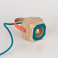 PRIORMADE Geo Pendant Lamp in Petrol