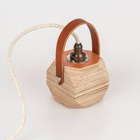 PRIORMADE Geo Pendant Lamp in Rust Orange