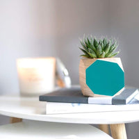 Priormade Geo Vessel Geo Vessel - Aqua Blue