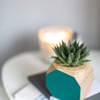 Priormade Geo Vessel Geo Vessel - Aqua Blue