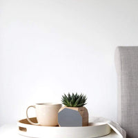 Priormade Geo Vessel Geo Vessel - Aqua Blue