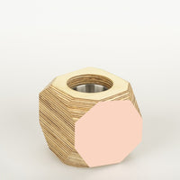 Priormade Geo Vessel Geo Vessel - Blush Pink