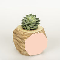 Priormade Geo Vessel Geo Vessel - Blush Pink