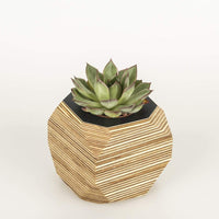 Priormade Geo Vessel Geo Vessel - Charcoal (top)