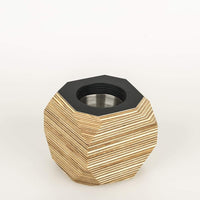 Priormade Geo Vessel Geo Vessel - Charcoal (top)