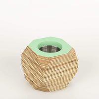 Priormade Geo Vessel Geo Vessel - Mint Green (top)