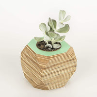 Priormade Geo Vessel Geo Vessel - Mint Green (top)