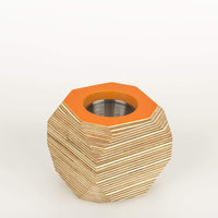 Priormade Geo Vessel Geo Vessel - Orange (top)