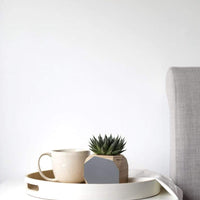 Priormade Geo Vessel Geo Vessel - Smoke Grey