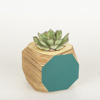 Priormade Geo Vessel Geo Vessel - Teal