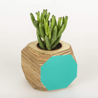 Priormade Geo Vessel Geo Vessel - Turquoise