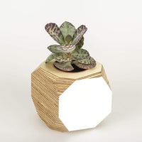 Priormade Geo Vessel Geo Vessel - White