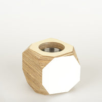 Priormade Geo Vessel Geo Vessel - White