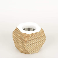 Priormade Geo Vessel Geo Vessel - White (top)