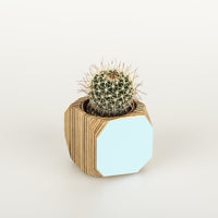 Priormade Mini Geo Vessel Mini Geo Vessels - Aqua Blue