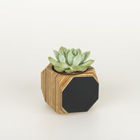 Priormade Mini Geo Vessel Mini Geo Vessels - Charcoal