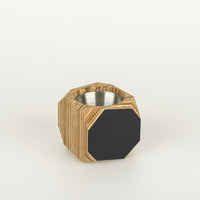Priormade Mini Geo Vessel Mini Geo Vessels - Charcoal