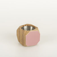 Priormade Mini Geo Vessel Mini Geo Vessels - Dusty Pink