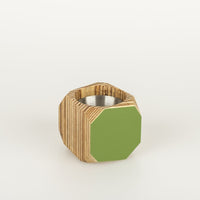 Priormade Mini Geo Vessel Mini Geo Vessels - Fern Green