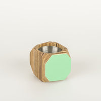 Priormade Mini Geo Vessel Mini Geo Vessels - Mint Green