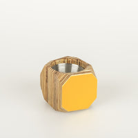 Priormade Mini Geo Vessel Mini Geo Vessels - Mustard Yellow