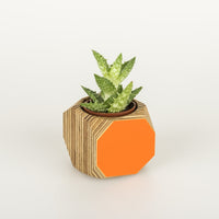 Priormade Mini Geo Vessel Mini Geo Vessels - Orange