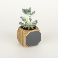 Priormade Mini Geo Vessel Mini Geo Vessels - Smoke Grey