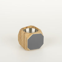 Priormade Mini Geo Vessel Mini Geo Vessels - Smoke Grey