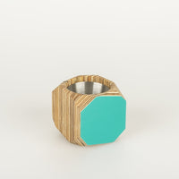 Priormade Mini Geo Vessel Mini Geo Vessels - Turquoise